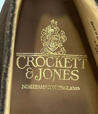 美品 CROCKETT&JONES デザートブーツ ショートブーツ TETBURY 5072-3095-26 メンズ SIZE 6 (24.5cm) クロケットアンドジョーンズ