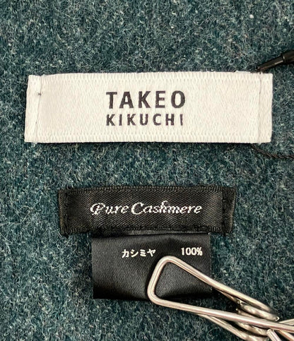 美品 タケオキクチ マフラー カシミヤ100% メンズ TAKEO KIKUCHI