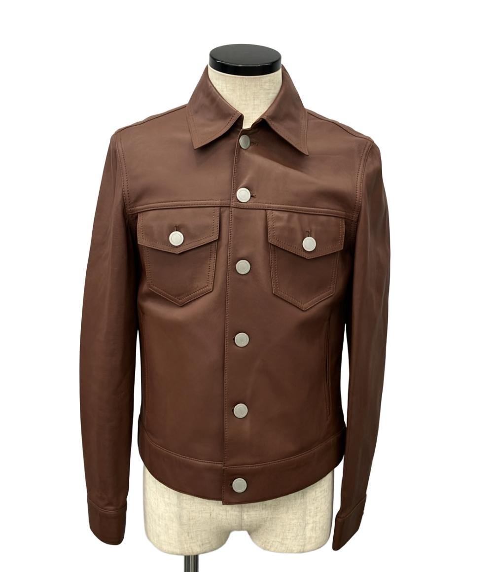 トゥモローランド レザージャケット 63-08-84-08353 メンズ SIZE 48 (M) TOMORROWLAND