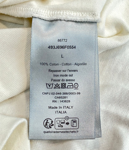 Christian Dior Handwritten 1947 コットンジャージー Tシャツ 493J696F0554 メンズ SIZE L クリスチャンディオール