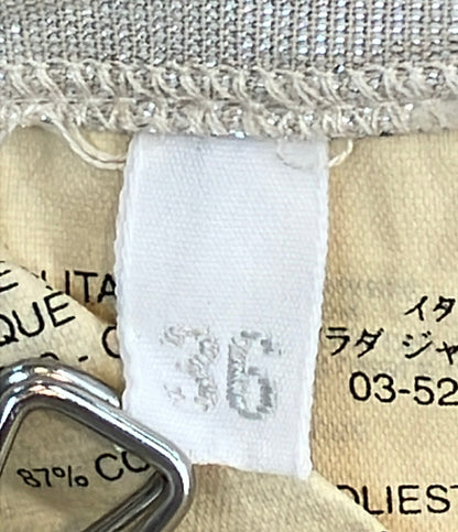 PRADA SPORTS メタリック プリーツ スカート レディース SIZE 36 (S) プラダスポーツ