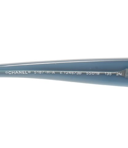 美品 CHANEL サングラス アイウェア 55□18 5187 レディース シャネル