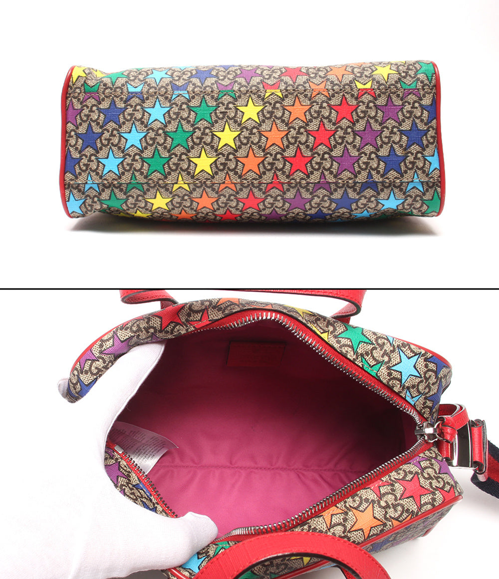 GUCCI ショルダーバッグ ハンドバッグチルドレンズスター GGスプリーム 525518 498075 レディース キッズ グッチ