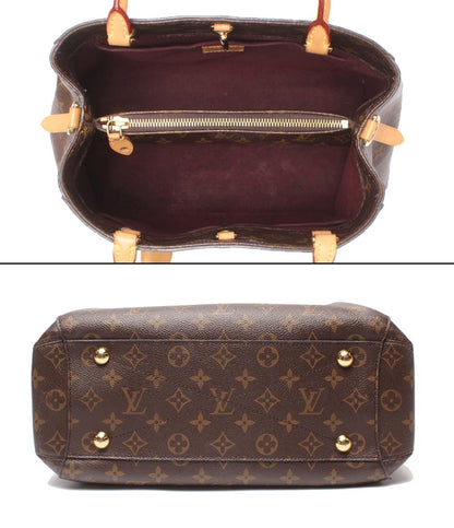 LOUIS VUITTON 2WAYハンドバッグ ショルダーバッグ 肩掛け モンテーニュMM モノグラム M41056 レディース ルイ・ヴィトン