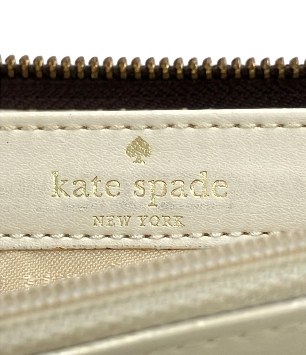 訳あり ケイトスペード ラウンドファスナー長財布 レディース Kate Spade