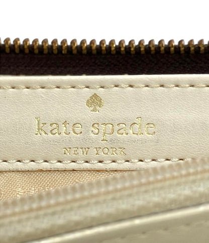 訳あり ケイトスペード ラウンドファスナー長財布 レディース Kate Spade