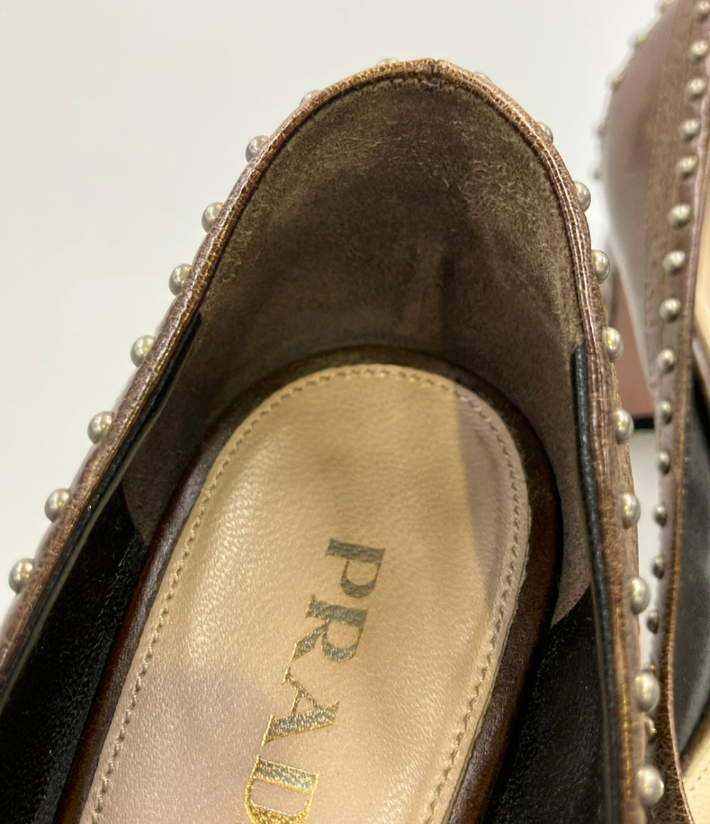 PRADA パンプス レディース SIZE 35 1/2 (22.5cm) プラダ