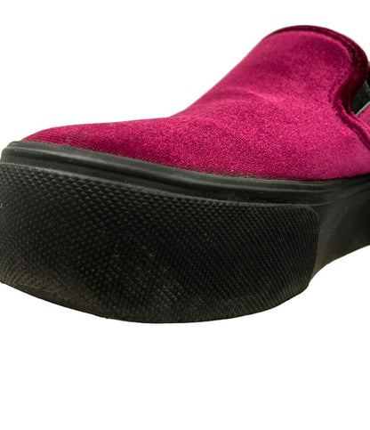 VANS ベルベット厚底スリッポン スリッポン シック 540300-0003 レディース SIZE 22.5 (S) バンズ