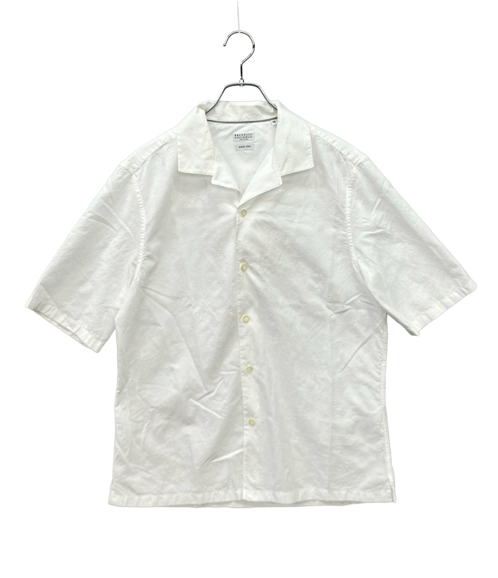 Brunello Cucinelli オープンカラーシャツ メンズ SIZE M ブルネロクチネリ