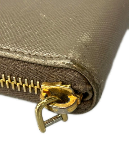 プラダ ラウンドファスナー長財布 サフィアーノカーフ レディース PRADA