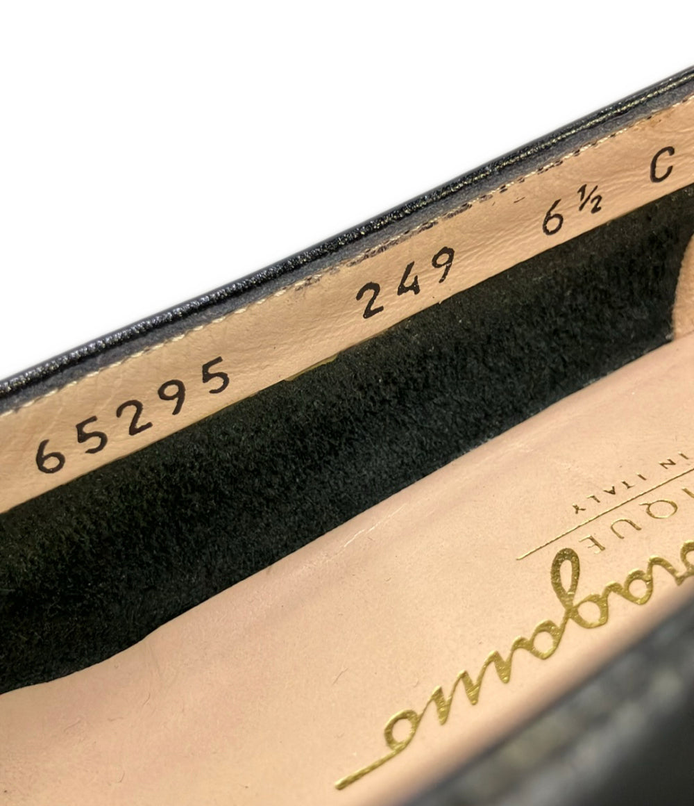 Salvatore Ferragamo ヴァラリボンパンプス 65295 249 レディース SIZE 6 1/2 サルヴァトーレフェラガモ