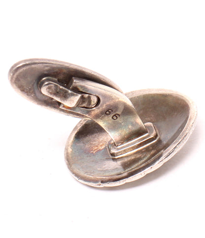 Georg Jensen カフス SV925 66 貝モチーフ シェルモチーフ メンズ ジョージジェンセン
