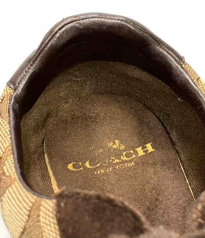 COACH ローカットスニーカー シグネチャー Q7839 レディース SIZE 6.5 コーチ