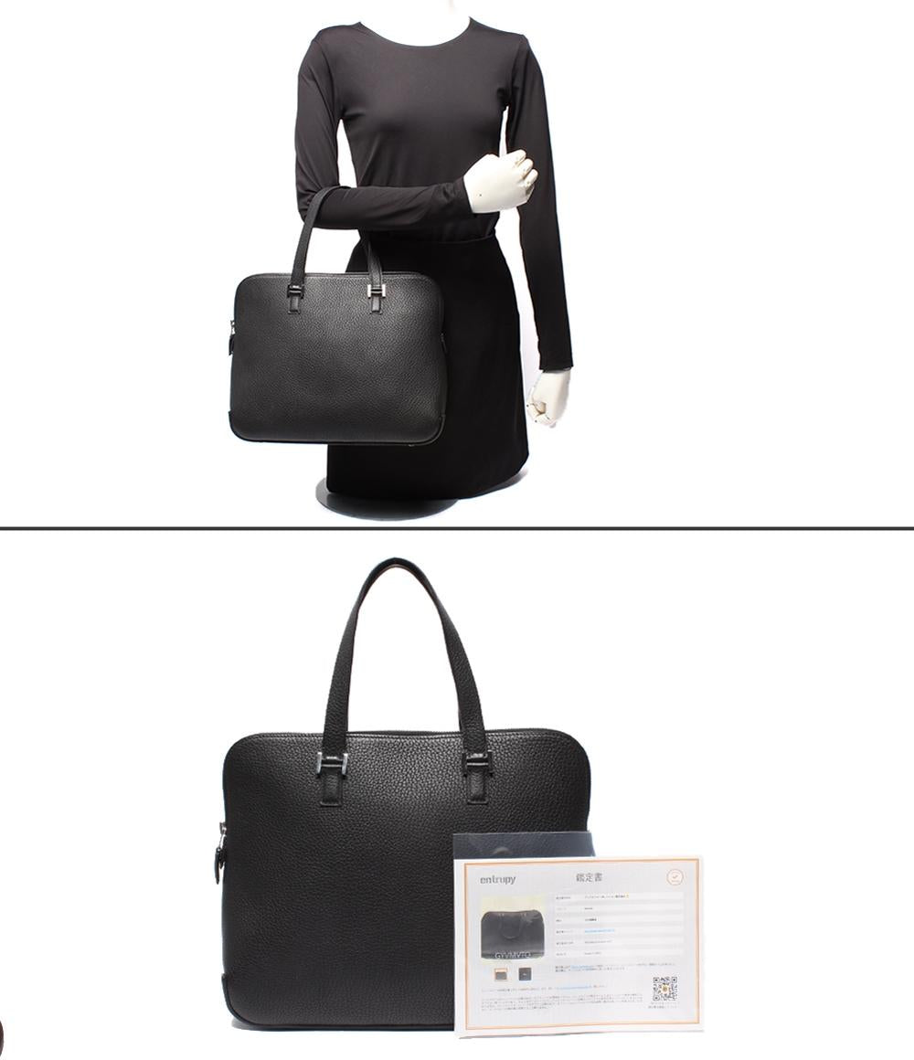 エルメス ハンドバッグ □F刻印 シルバー金具 フィヨルド エスカパーダ レディース HERMES