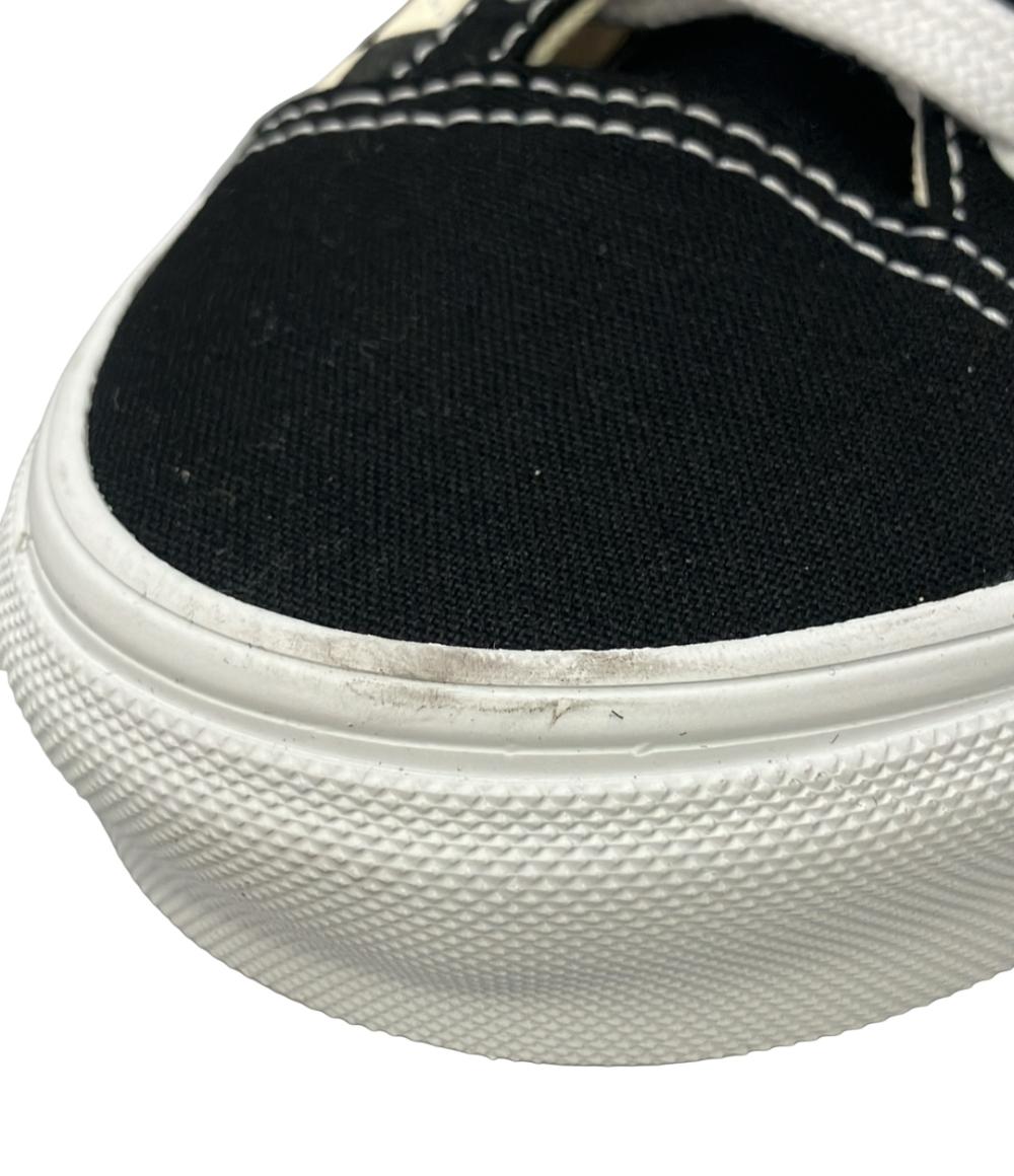 美品 VANS ローカットスニーカー スタイル 36 ブラック チェッカーボード メンズ SIZE 28.0 ヴァンズ