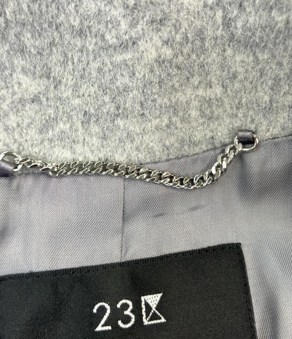 23区 ノーカラーコート RN 92568  CA 19543 レディース SIZE 36 (S) ニジュウサンク