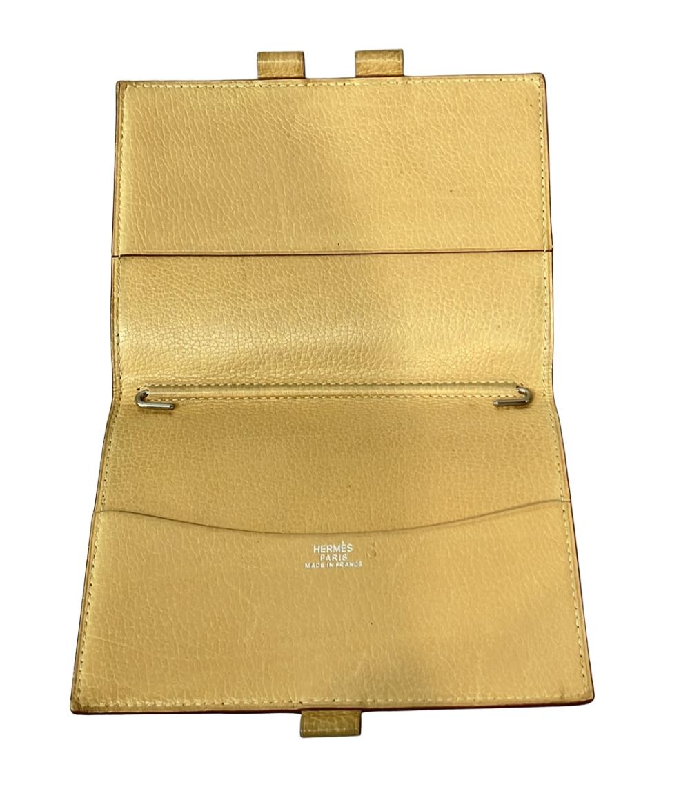 美品 エルメス 手帳カバー ◻︎J刻印 アジェンダヴィジョン ユニセックス HERMES