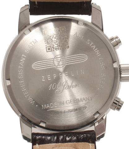美品 ZEPPELIN 腕時計 100周年記念 クオーツ 7680-1 メンズ ツェッペリン