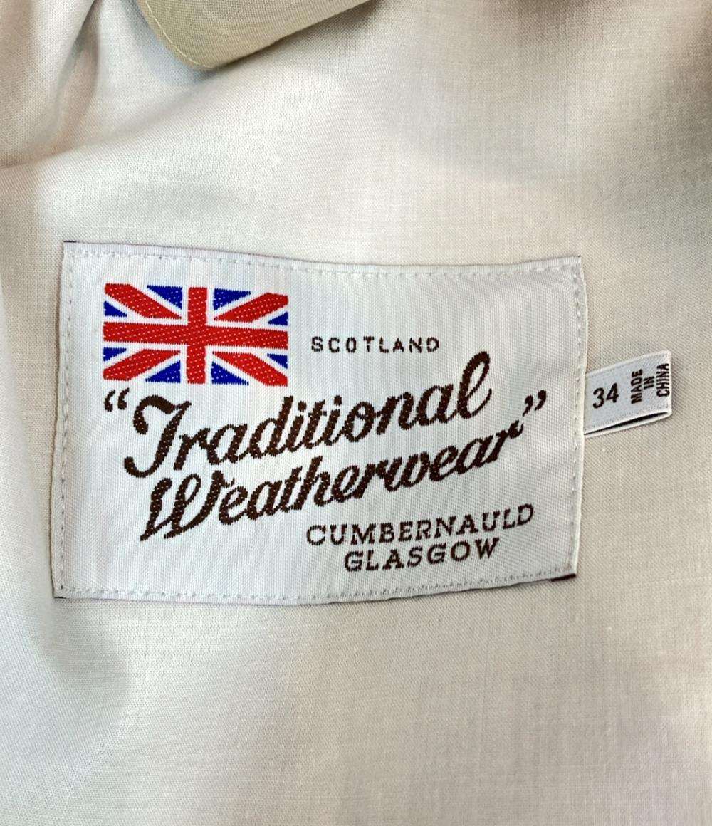 Traditional Weatherwear ノーカラーコート ARKLEYLONG L221APFC00156BL レディース SIZE 34 (XS) トラディショナルウェザーウェア