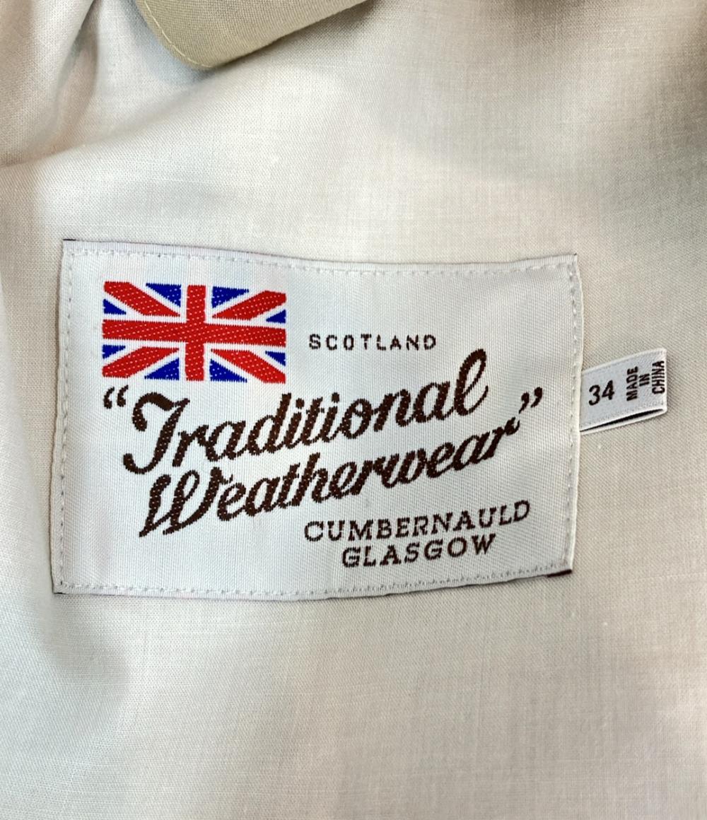 Traditional Weatherwear ノーカラーコート ARKLEYLONG L221APFC00156BL レディース SIZE 34 (XS) トラディショナルウェザーウェア