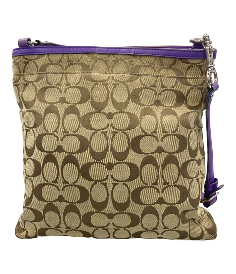COACH ショルダーバッグ 斜め掛け シグネチャー レディース コーチ