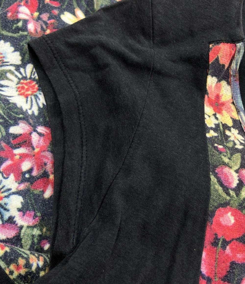 ポールスミス　ロングワンピース　シャツワンピース　花柄　総柄　M Paul Smith ポールスミス PAUL SMITH シャツワンピース ミモレ