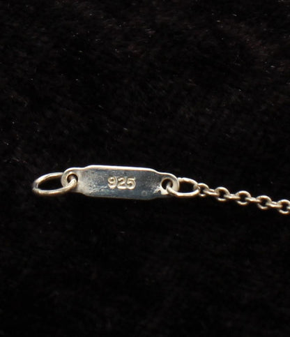 美品 ティファニー ネックレス SV925 ラウンド クロス レディース TIFFANY&Co.