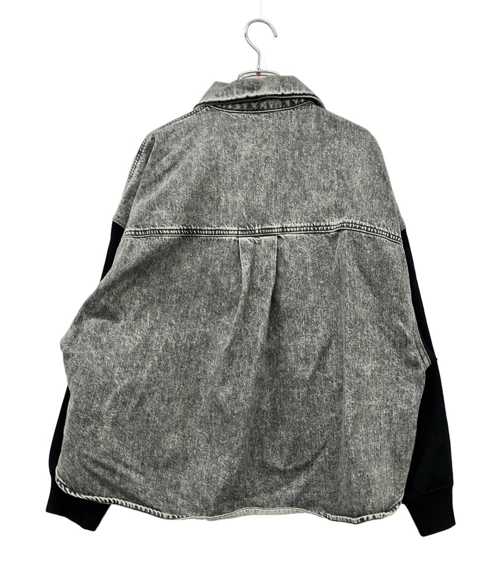 Diagram GRACE CONTINENTAL デニムジャケット ニットコンビ レディース SIZE 36 (S) ダイアグラムグレースコンチネンタル