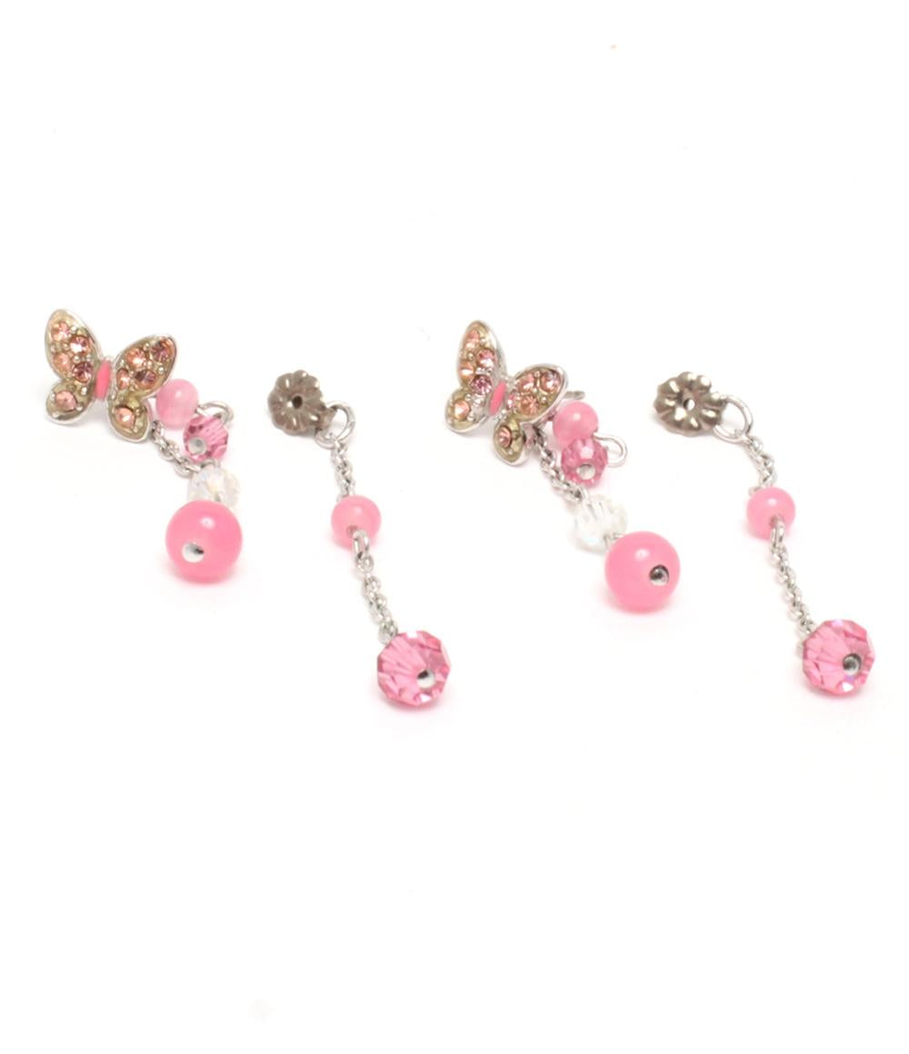 ANNA SUI ピアス バタフライモチーフ レディース アナスイ