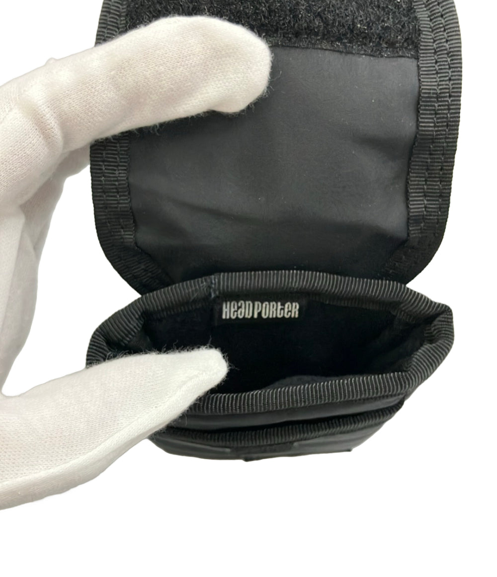 美品 HEAD PORTER モバイルポーチ 小物入れ メンズ ヘッドポーター