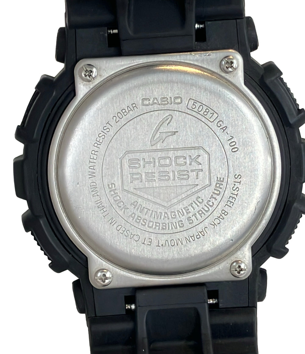 CASIO 腕時計 G-SHOCK クオーツ GA-100 メンズ カシオ
