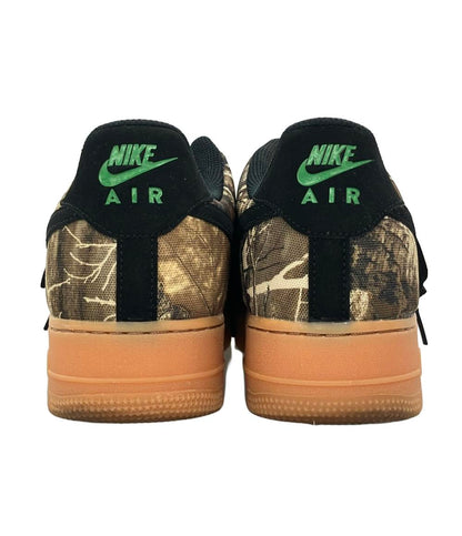 美品 ナイキ 厚底ローカットスニーカー AIR FORCE 1 07 LV8 3 REAL TREE CAMO PACK AO2441-001 メンズ SIZE 27.5 (LR) NIKE