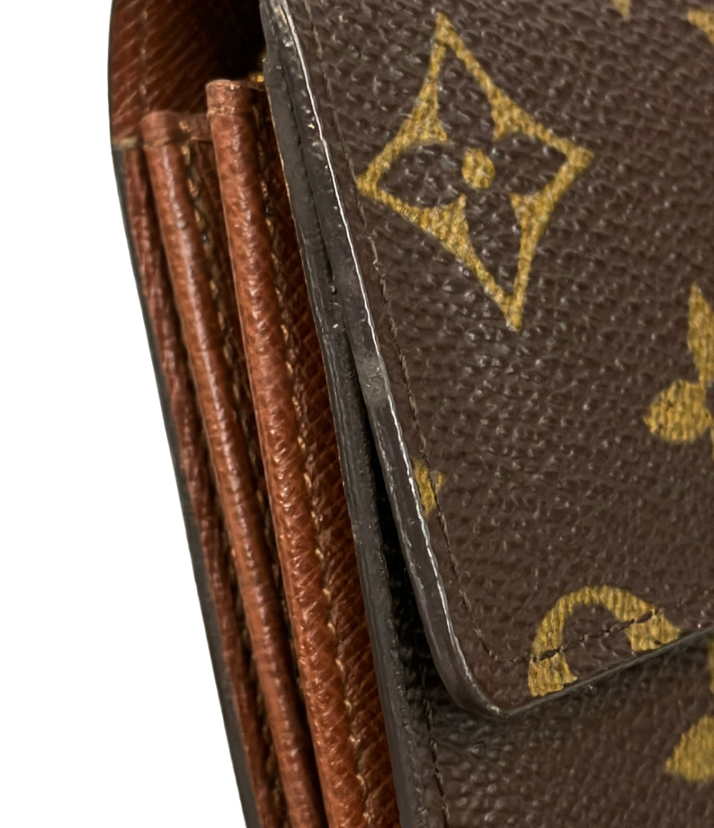 LOUIS VUITTON 長財布 ポシェット ポルト モネ クレディ モノグラム M61725 レディース ルイ・ヴィトン