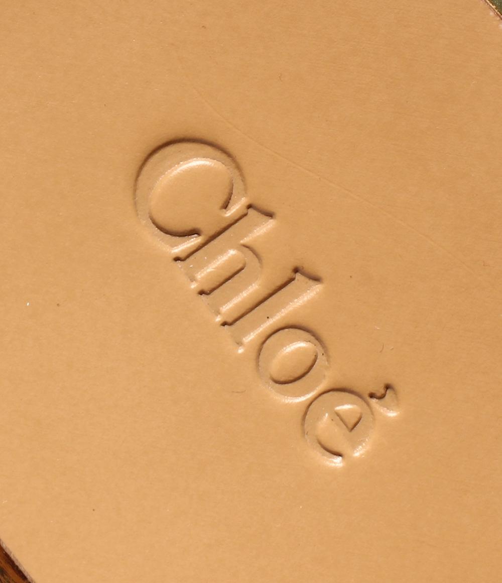 クロエ サンダル ウェッジソール コルク 011955 レディース SIZE 38 (L) Chloe