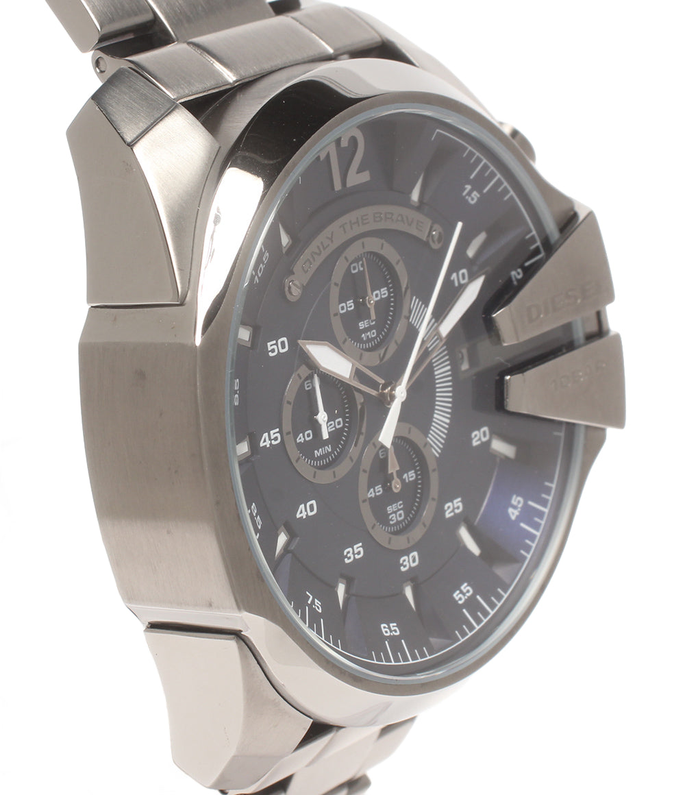 美品 DIESEL 腕時計 クオーツ ブラック DZ-4329 メンズ ディーゼル