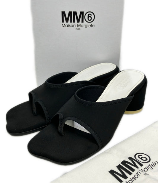 MM6 Maison Margiela ミュールサンダル チャンキーヒール S66WP0086 レディース SIZE 38 エムエムシックス メゾン マルジェラ