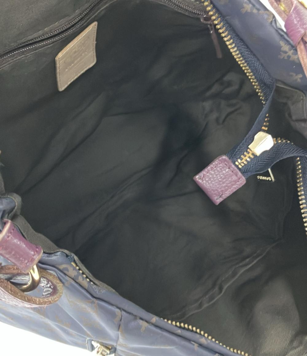 ラシット モノグラムナイロンショルダーバッグ 肩掛け レディース russet