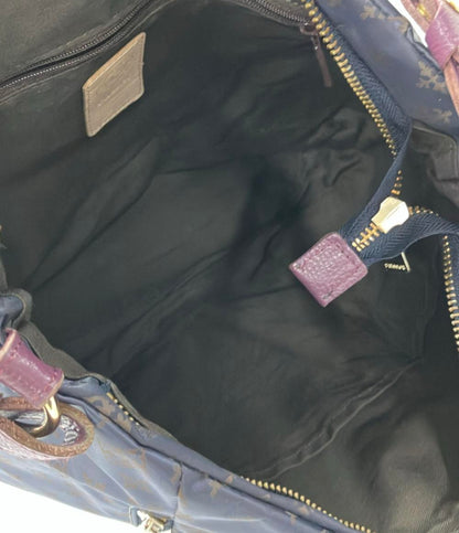 ラシット モノグラムナイロンショルダーバッグ 肩掛け レディース russet