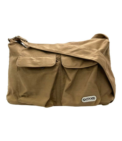 美品 OUTDOOR ショルダーバッグ 斜め掛け レディース メンズ アウトドア