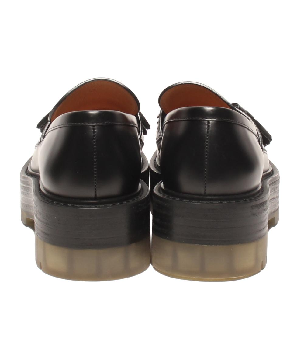 美品 ボッテガ・ヴェネタ タッセルローファー レザー メンズ SIZE 43 (XL) BOTTEGA VENETA