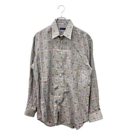 ETRO 長袖シャツ 千鳥格子 ハウンドトゥースチェック柄 15AW 152-1K320-3120 メンズ SIZE 41 (L) エトロ