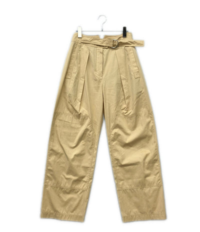 HERMES ハイウエスト パンツ H5E0434DE レディース SIZE 38 (M) エルメス