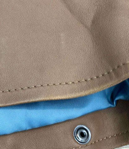 Diagram GRACE CONTINENTAL ダブルライダースジャケット ラムレザー レディース SIZE 38 (S) ダイアグラムグレースコンチネンタル