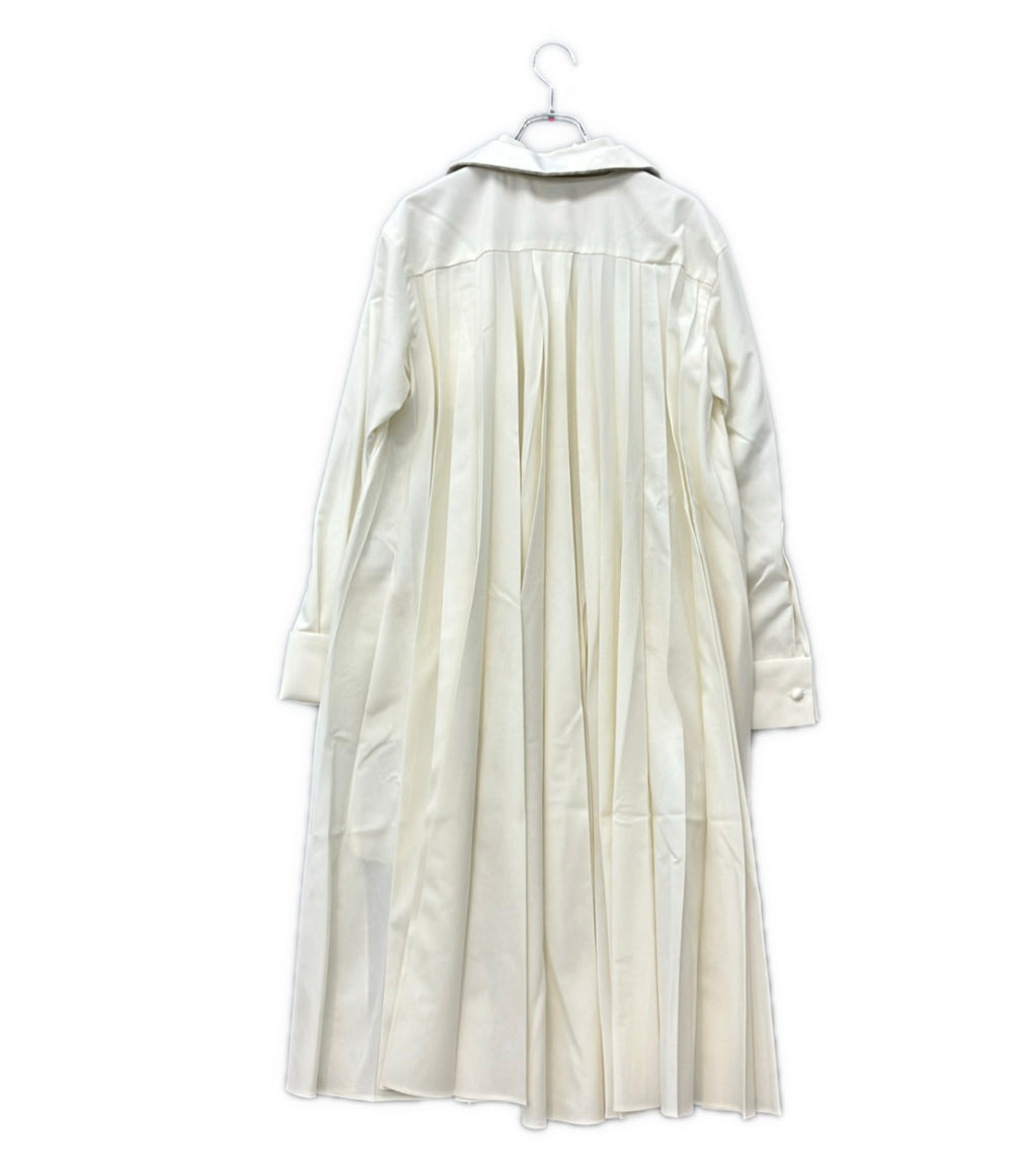 Sacai 長袖 バッグプリーツ ワンピース 21-05524 レディース SIZE 1 サカイ