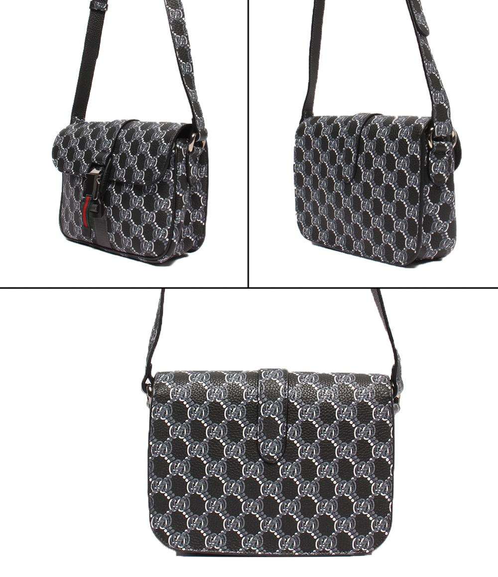 美品 GUCCI ショルダーバッグ 斜め掛け  シェリーライン GGシャドウ 800313 0416 レディース グッチ