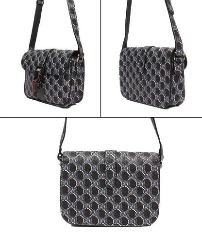 美品 GUCCI ショルダーバッグ 斜め掛け  シェリーライン GGシャドウ 800313 0416 レディース グッチ