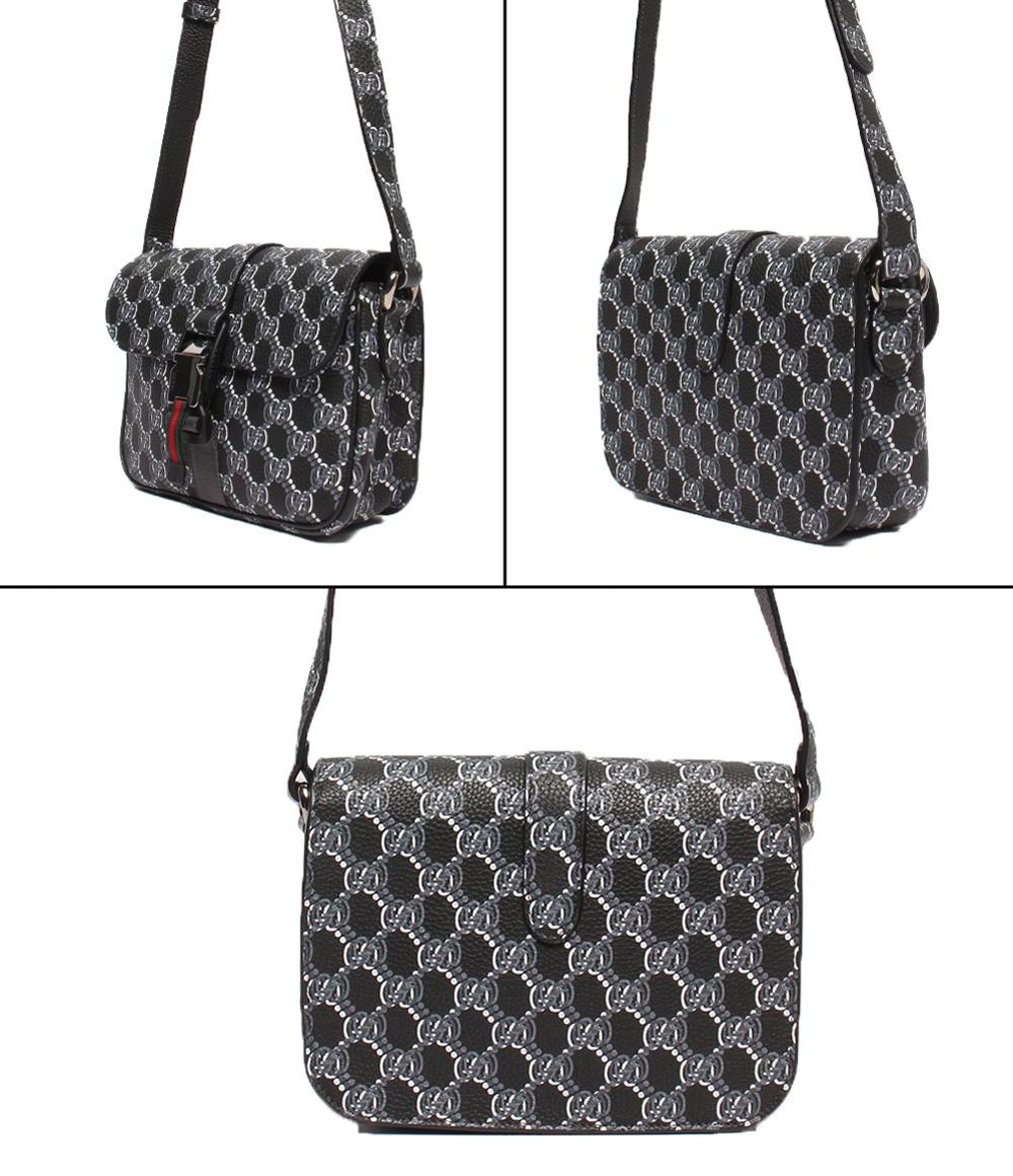 美品 GUCCI ショルダーバッグ 斜め掛け  シェリーライン GGシャドウ 800313 0416 レディース グッチ