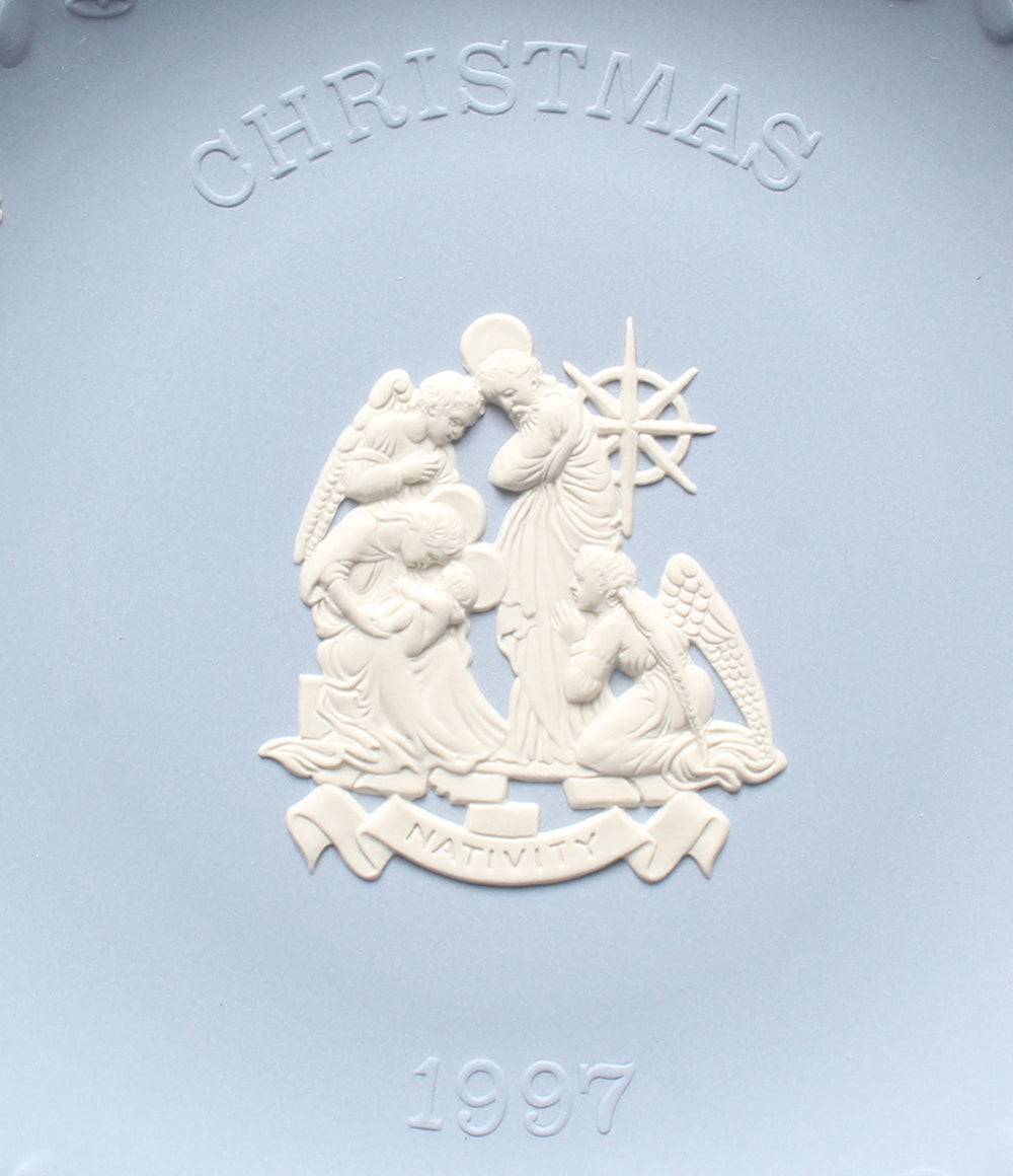 WEDGWOOD イヤープレート クリスマス 飾り皿 19cm 1997 ウェッジウッド