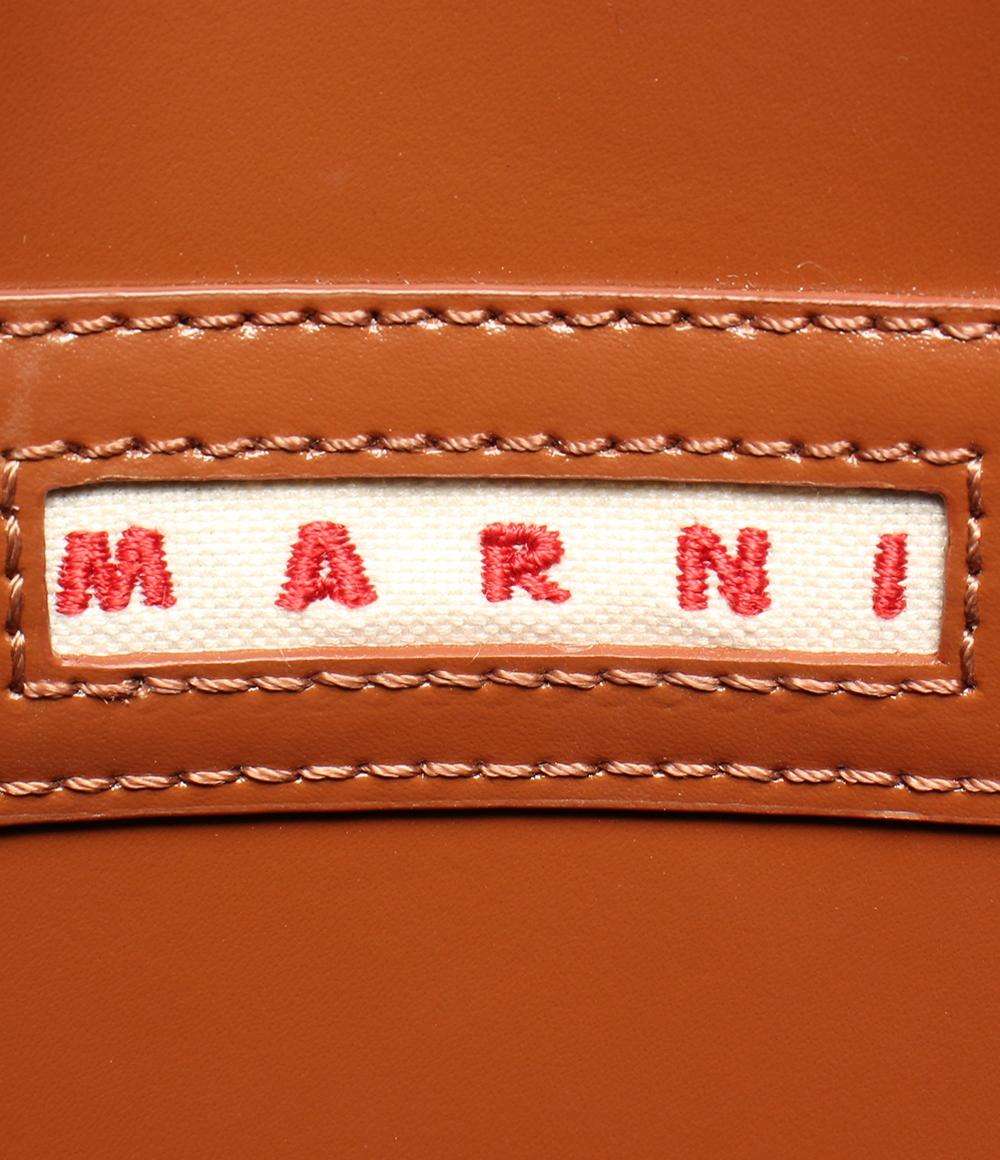 美品 マルニ 2wayハンドバッグ ショルダーバッグ 斜め掛け レディース MARNI