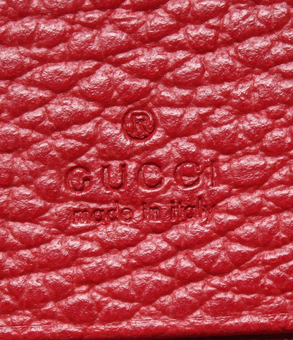 美品 グッチ 二つ折り財布 GGマーモントコンパクトウォレット 456126 レディース GUCCI